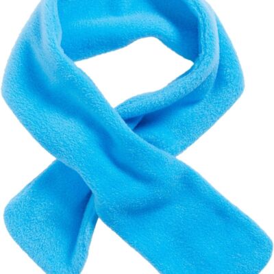 Fleece scarf - aqua blue