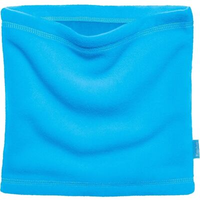 Fleece tube scarf - aqua blue