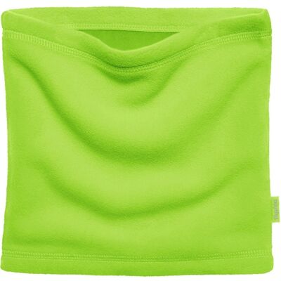 Fleece tube scarf - green