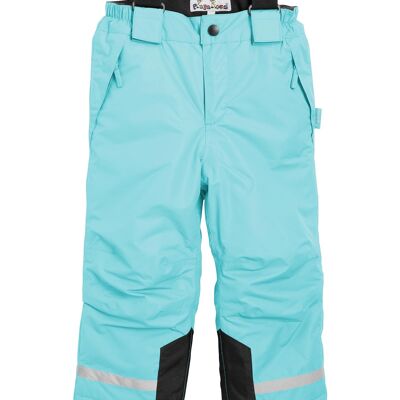 Pantalon de neige enfant -turquoise