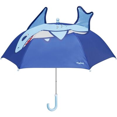 Parapluie requin -bleu