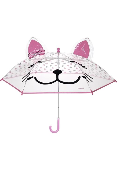 Regenschirm Katze -transparent
