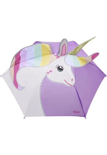 Parapluie licorne - lilas 2