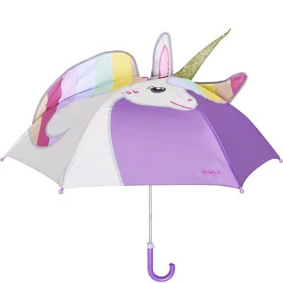Paraguas unicornio - lila