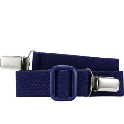 Clip ceinture élastique uni -marine