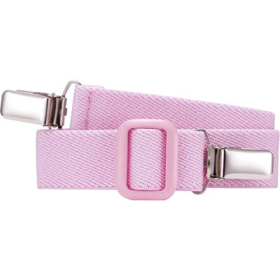 Clip da cintura elastica uni rosa