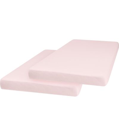 Jersey sheets 70x140 cm 2 pack -pink