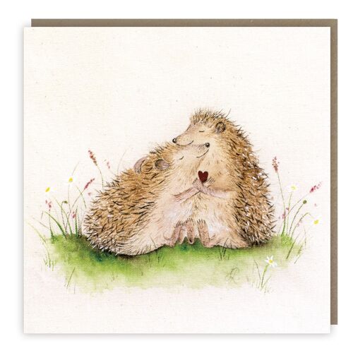 Heggie Hugs Greeting Card