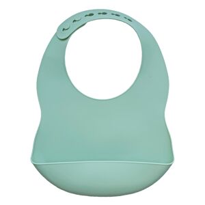 Bavoir silicone camée vert