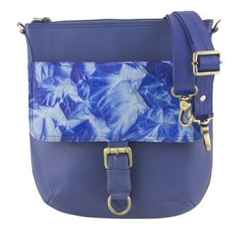 Sunsa Creation "All Day Long" sac à bandoulière coloré pour femme en chutes de cuir 1