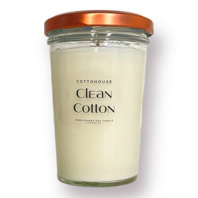 Bougie parfumée Clean Cotton 125gr