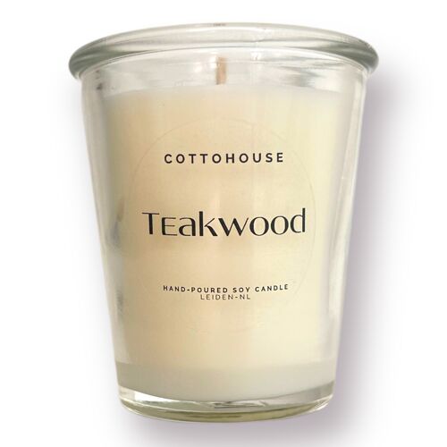 Teakwood scented candle 55gr