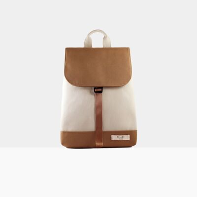Light backpack Mel in taupe