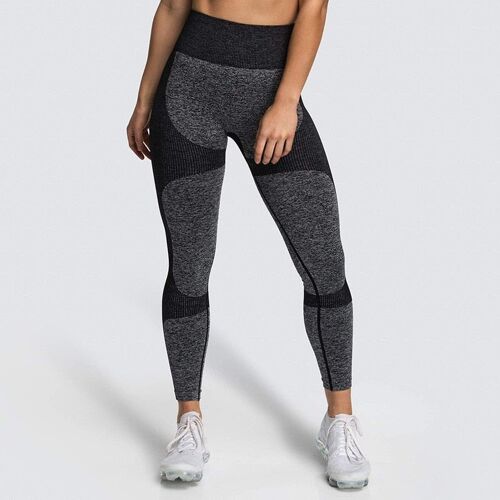 Patched Seamless Leggings