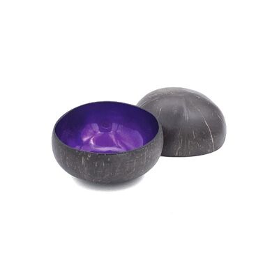 Purple Metallic Coco Bowl