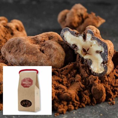 Arlequines - Chocolates with nuts - Kraft box 100 g