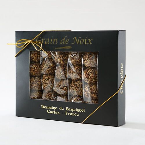 Grain de Noix - Boite noire 125g – 24 chocolats