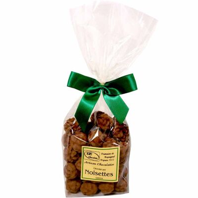 Chocolate HAZELNUTS - Bag of 150 g