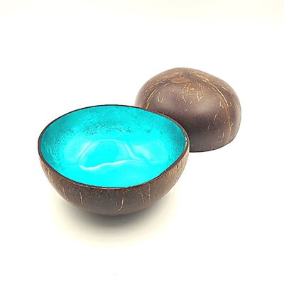 Turquoise Metallic Coco Bowl
