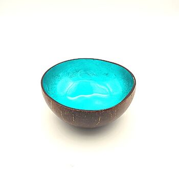 Bol Coco Métallique Turquoise 2