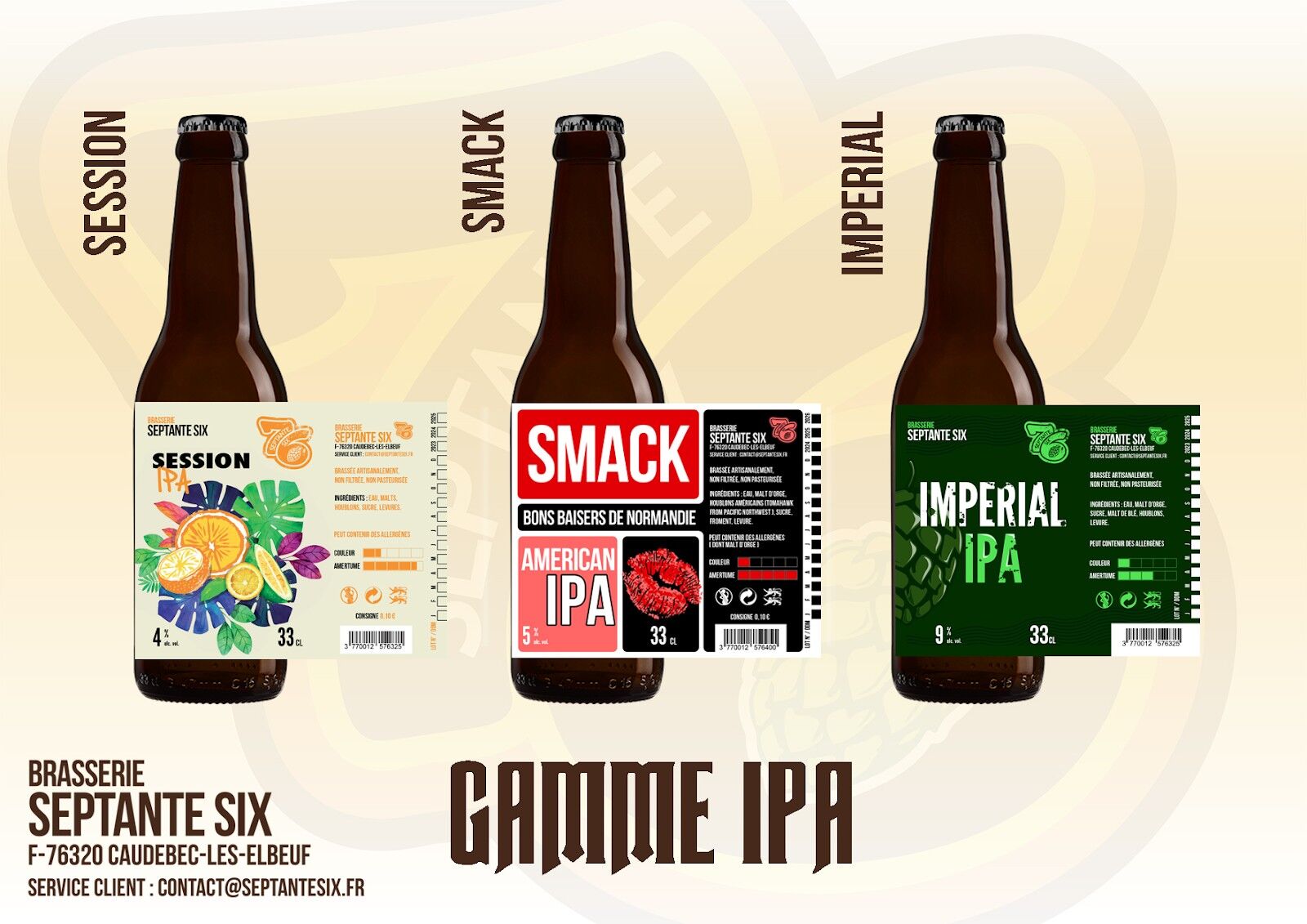 Birra artigianale Imperial IPA - 33cl