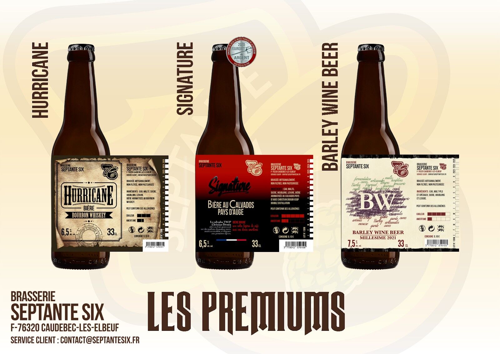 Brune Drouin "Signature" Craft Beer - 33 cl