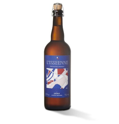 L’Isséenne - Bière blonde originale Locale - Pack de 12 Bouteilles 75cl