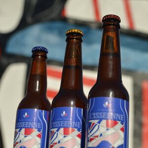 L'Isséenne - Bière blonde originale Locale - Pack de 24 Bouteilles 33cl