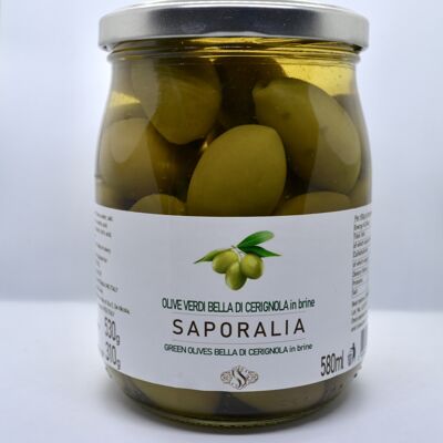 Olive Verdi Bella di Cerignola in salamoia