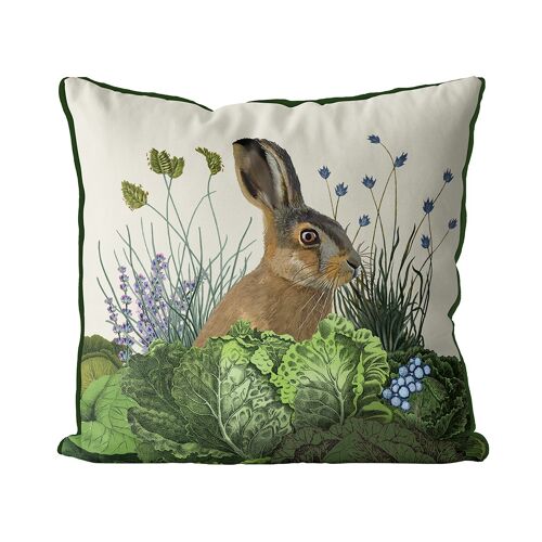 Cabbage Patch 3, Rabbit Pillow, Cushion cover, 45x45cm