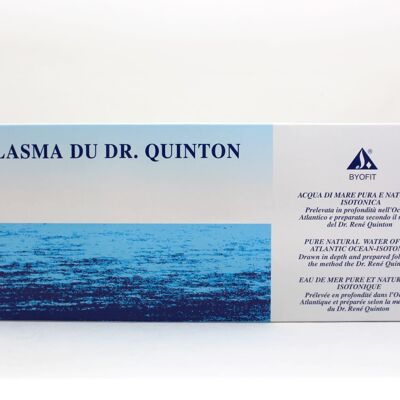 Plasma du Dr Quinton Isotonic - 12 viales de 10 ml