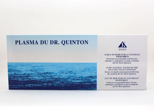 Plasma du Dr. Quinton Ipertonico - 12 fiale da 10 ml