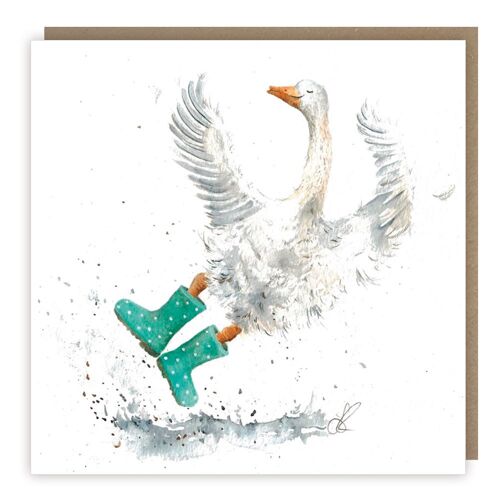 New Wellies Greeting Card