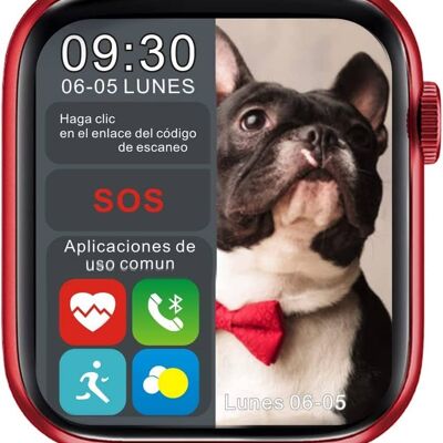 Hifimex Smart Watch SW16 Woman with Heart Rate Monitor