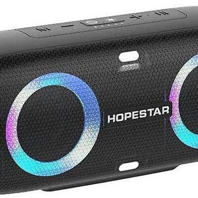 Haut-parleur Bluetooth Hopestar A6 Party TWS avec lumières colorées.