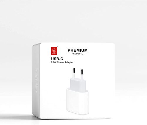 Premium Producto Cargador USB-C 20W, Potencia 3.0 Tipo C