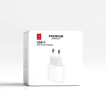 Produit Premium Chargeur USB-C 20W, Power 3.0 Type C 1