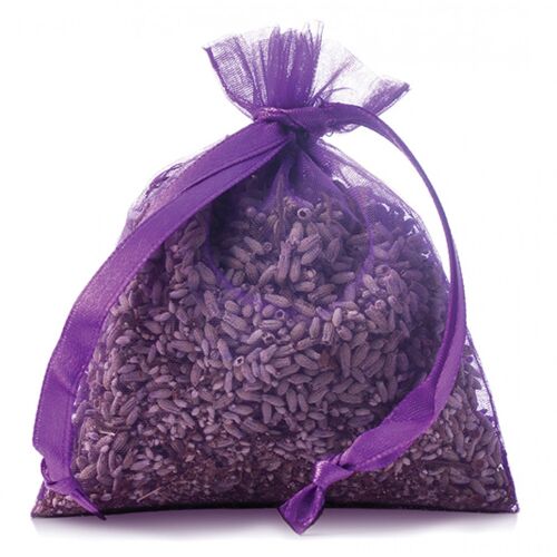 Mini sachet de Lavande - Organza Violet 10g