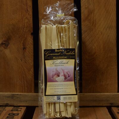 Gourmet Tagliatelle Garlic Noodles Band 8mm Pasta enrollada extra larga