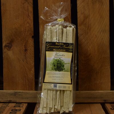 Gourmet Tagliatelles Herb Pasta Band 8mm Pâtes roulées extra longues