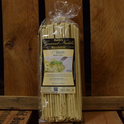 Tagliatelles gourmandes olives - pasta tape 4mm pâtes roulées extra longues
