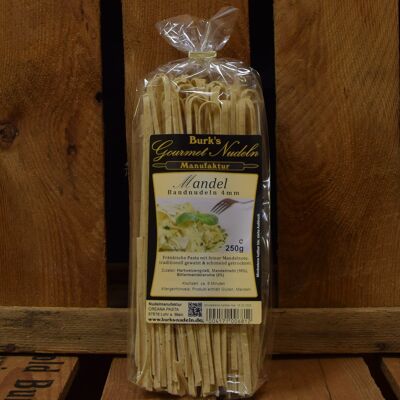 Gourmet Tagliatelle Almond Pasta Band 4mm Pasta enrollada extra larga