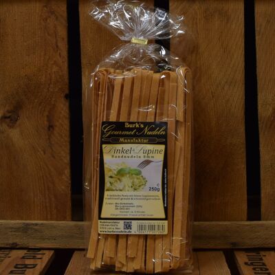 Gourmet organic spelled lupine tagliatelle pasta, low carb