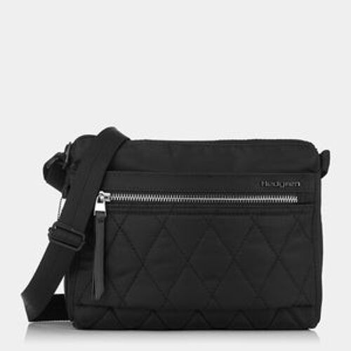 EYE Shoulder Bag RFID QUILTED BLACK