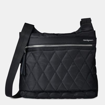 Hedgren FAITH Crossover Safety Hook RFID QUILTED BLACK