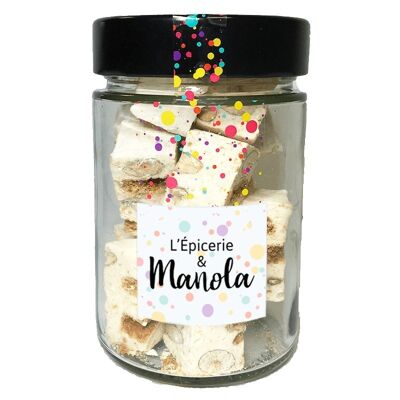 Artisanal speculoos/almond nougat - 140g jar