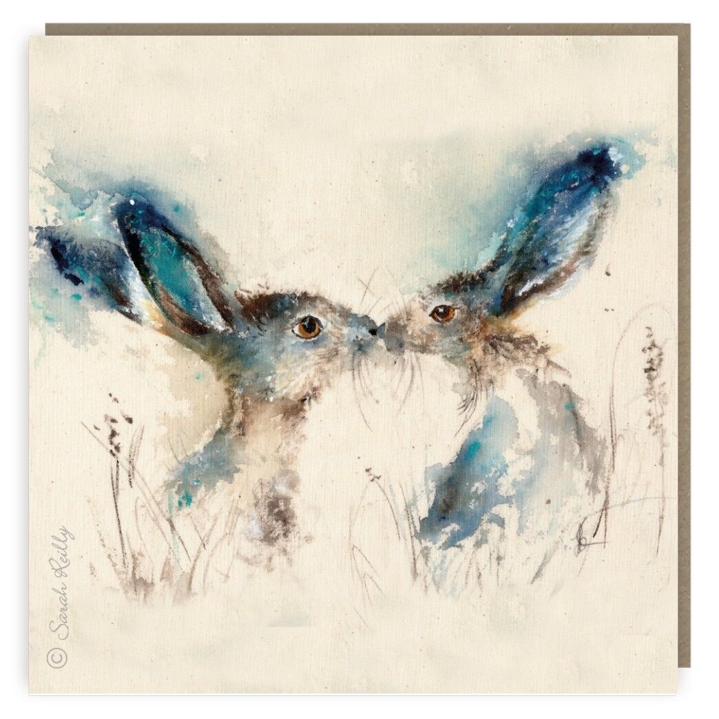 Tickly Kisses Greeting Card