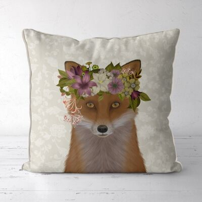 Foxy Farmhouse, Cream, Pillow, Cushion cover, 45x45cm, Bohemia Collection