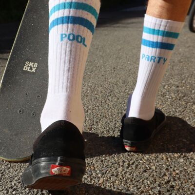Pool party socks