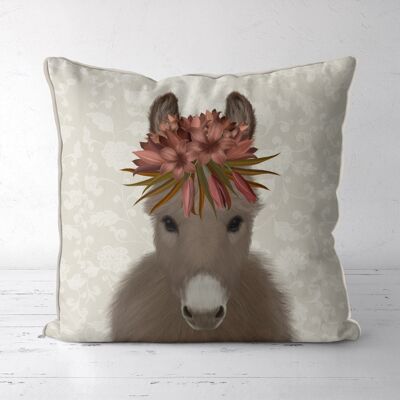Donkey Farmhouse, Cream, Pillow, Cushion cover, 45x45cm, Bohemia Collection
